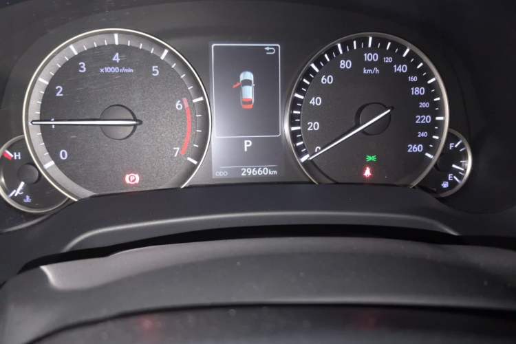 Used Lexus RX 2020 Facelifted 300 4x4 Elegant Edition Odometer Close Up