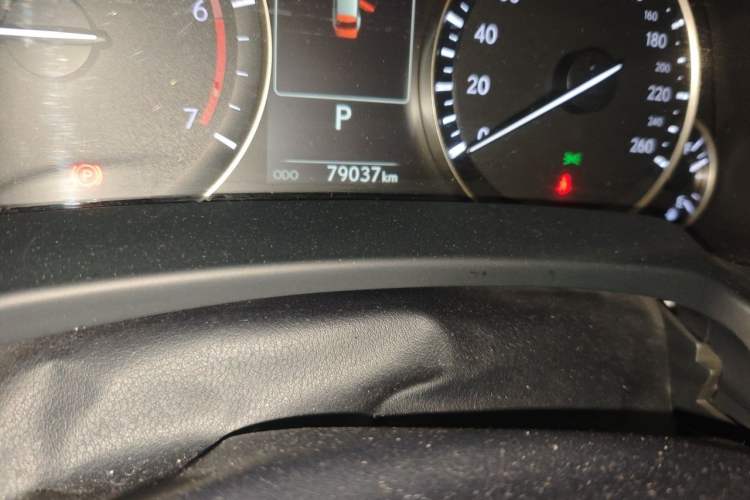 Used Lexus RX 2020 Revised Version 300 Two-Wheel Drive Comfort Edition Odometer Close Up