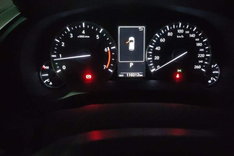 Used Lexus RX 2020 Revised Version 300 Two-Wheel Drive Comfort Edition Odometer Close Up
