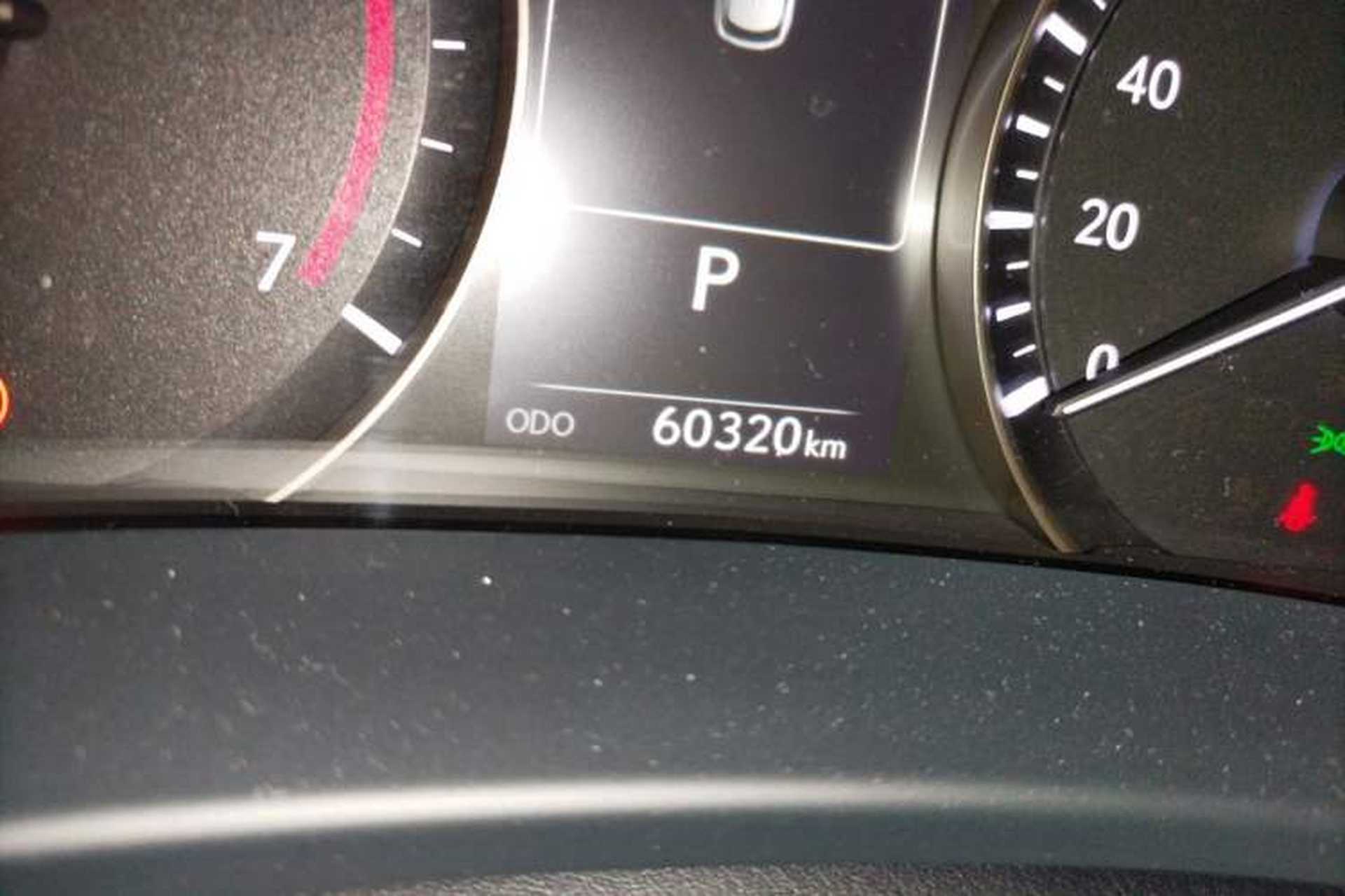 Used Lexus RX 2020 Facelifted 300 4x4 Elegant Edition Odometer Close Up
