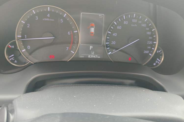 Used Lexus RX 2020 Revised Version 300 Two-Wheel Drive Comfort Edition Odometer Close Up