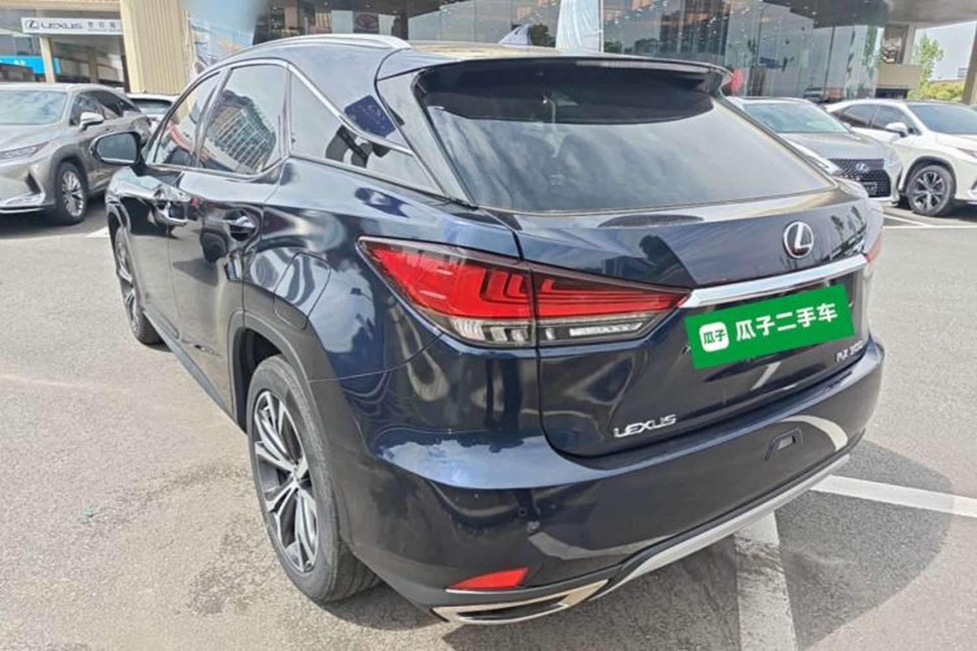Used Lexus RX 2020 300 4x4 Elegant Edition China VI Rear Left 45 Deg