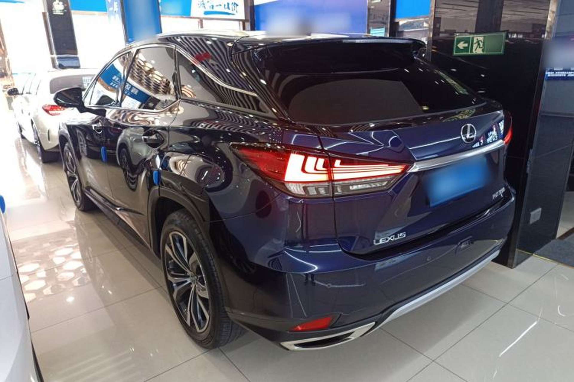 Used Lexus RX 2020 Facelifted 300 4x4 Elegant Edition Rear Left 45 Deg