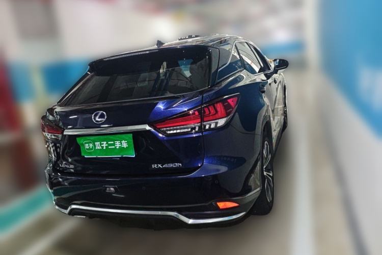 Used Lexus RX 2020 Revised Version 450h Four-Wheel Drive Elegant Edition Rear Right 45 Deg