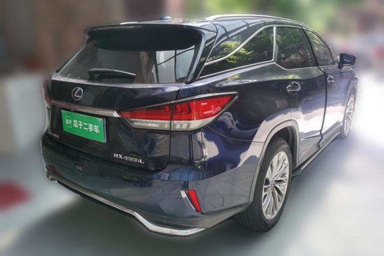 Used Lexus RX 2020 450hL Four-Wheel Drive Elegant 7-Seater China VI Standard Rear Right 45 Deg