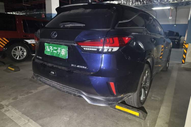 Used Lexus RX 2020 450hL Four-Wheel Drive Luxury Edition 6-Seater China VI Standard Rear Right 45 Deg