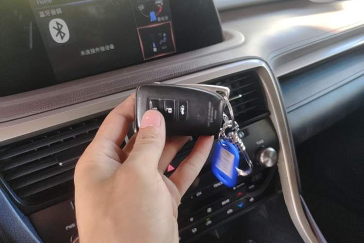Used Lexus RX 2020 450hL Four-Wheel Drive Elegant 7-Seater China VI Standard Vehicle Key