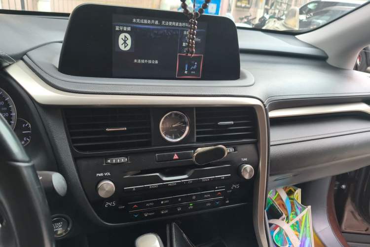 Used Lexus RX 2020 300 Two-Wheel Drive Elite Edition China VI Standard Audio And AC Panel