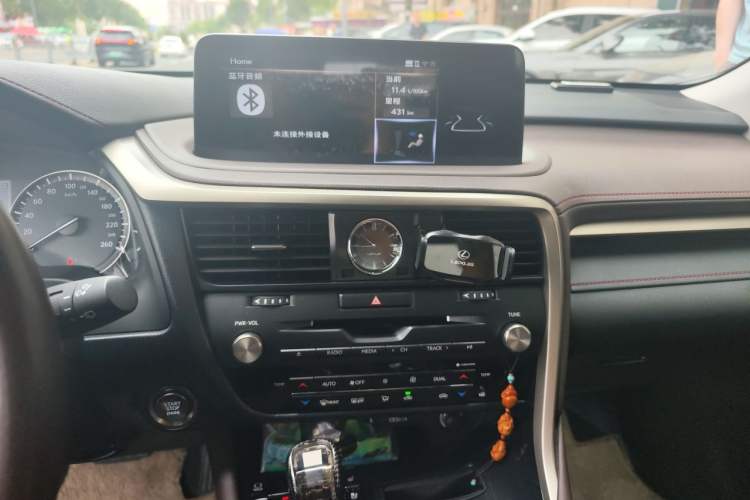 Used Lexus RX 2020 Facelifted 300 4x4 Elegant Edition Audio And AC Panel