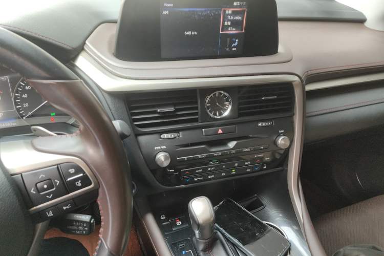 Used Lexus RX 2020 Facelifted 300 4x4 Elegant Edition Audio And AC Panel