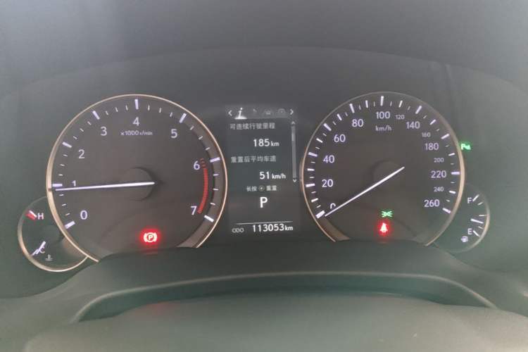 Used Lexus RX 2020 300 Two-Wheel Drive Elite Edition China VI Standard Instrument Cluster