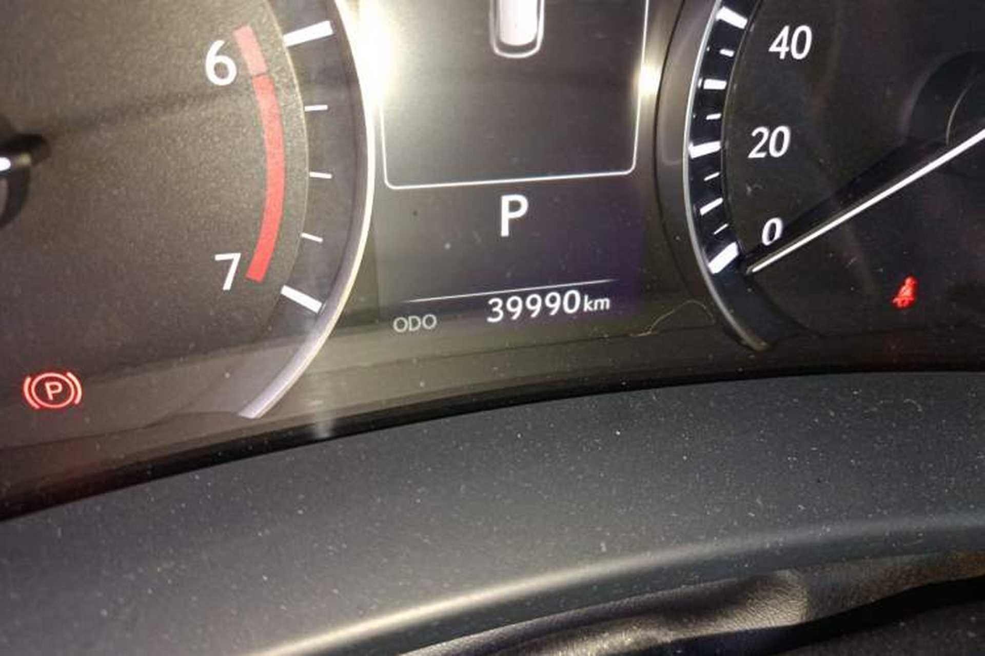 Used Lexus RX 2020 Facelifted 300 4x4 Elegant Edition Odometer Close Up