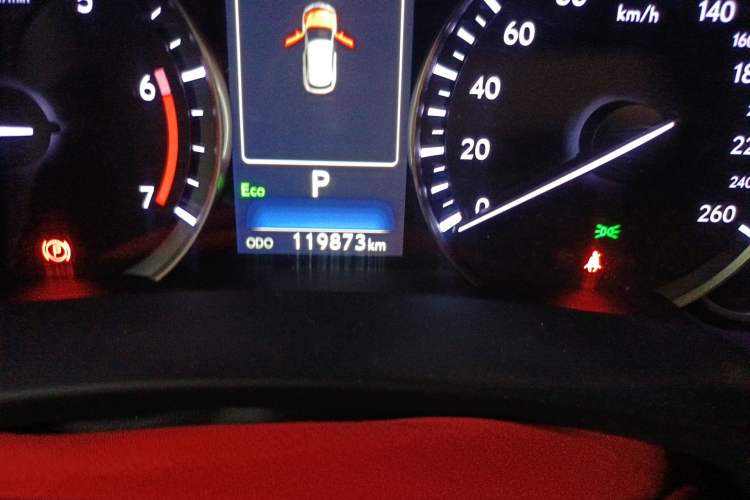 Used Lexus RX 2020 Revised Version 300 Two-Wheel Drive Comfort Edition Odometer Close Up