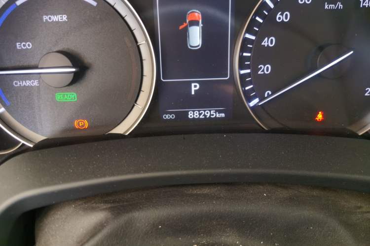 Used Lexus RX 2020 450h Four-Wheel Drive Enjoyment Version Odometer Close Up