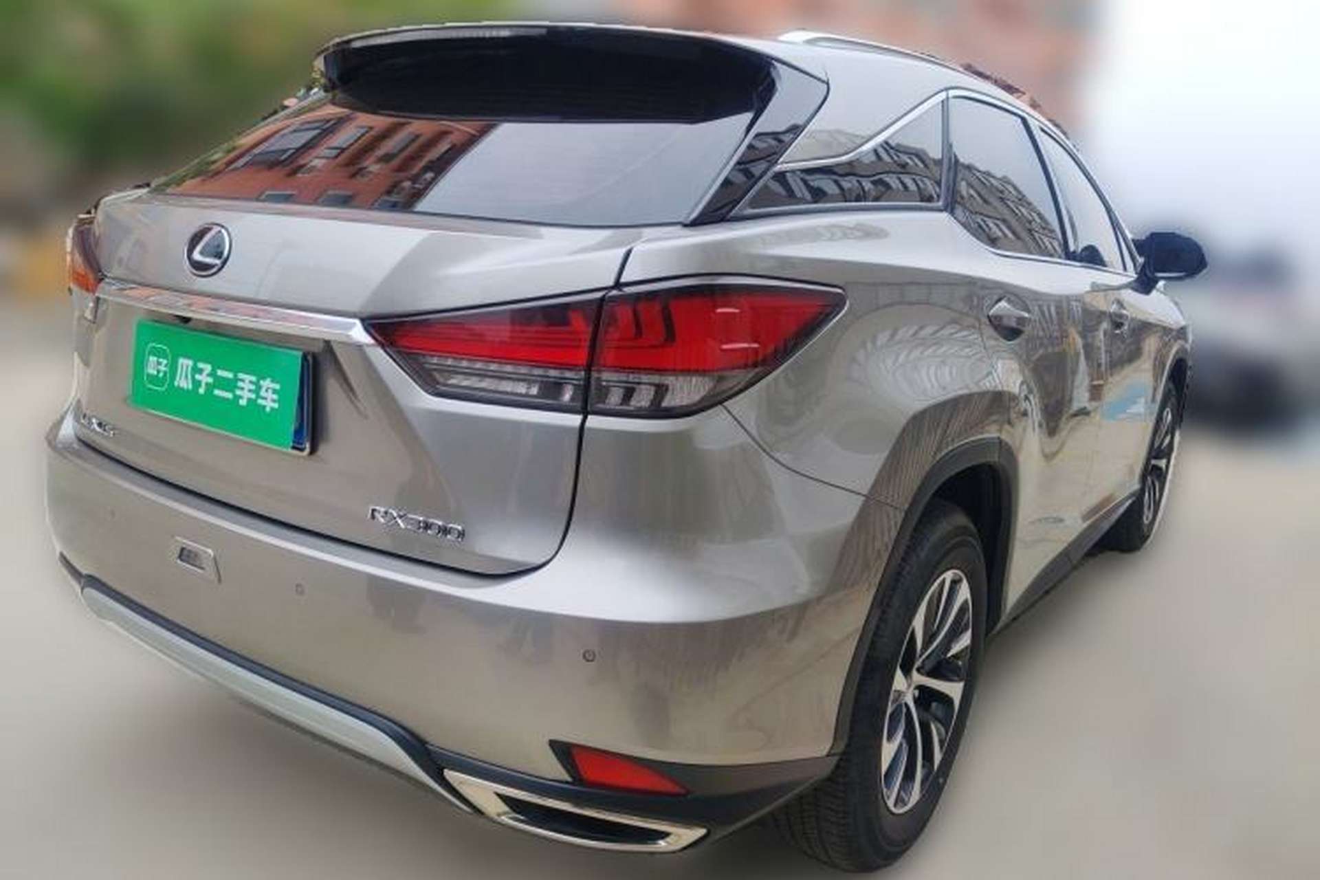 Used Lexus RX 2020 Revised Version 300 Two-Wheel Drive Elite Edition Rear Right 45 Deg