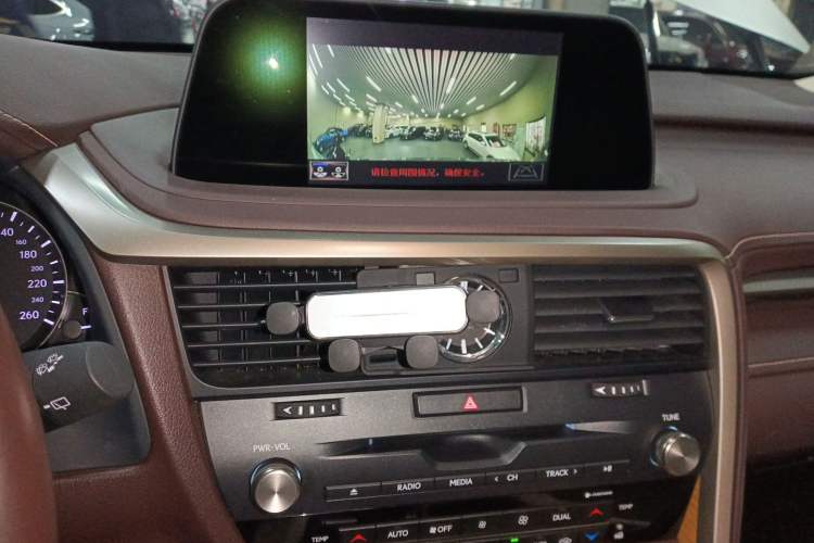 Used Lexus RX 2020 450h Four-Wheel Drive Luxury Edition China VI Standard Audio And AC Panel
