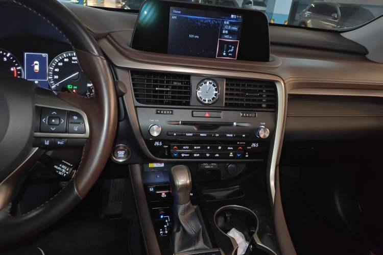 Used Lexus RX 2020 Revised Version 300 Two-Wheel Drive Comfort Edition Audio And AC Panel