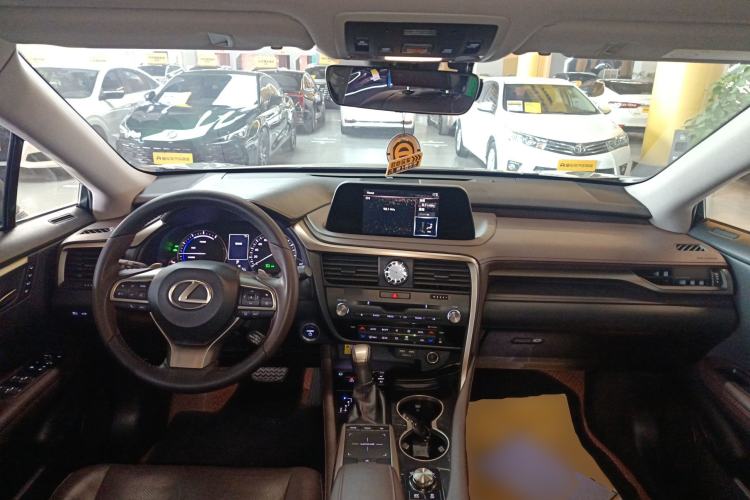 Used Lexus RX 2020 450h Four-Wheel Drive Elegant Edition China VI Standard Center Console