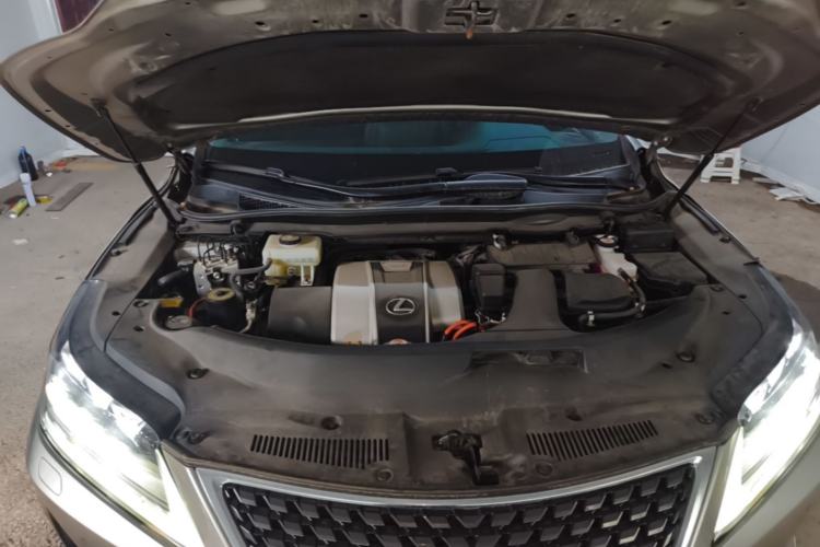 Used Lexus RX 2020 450h Four-Wheel Drive Elegant Edition China VI Standard Engine Bay