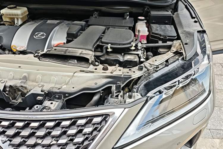 Used Lexus RX 2020 Revised Version 450h Four-Wheel Drive Elegant Edition Engine Bay Left