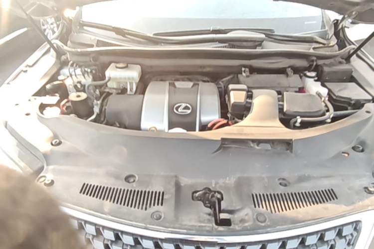 Used Lexus RX 2020 450h Four-Wheel Drive Elegant Edition China VI Standard Engine Bay