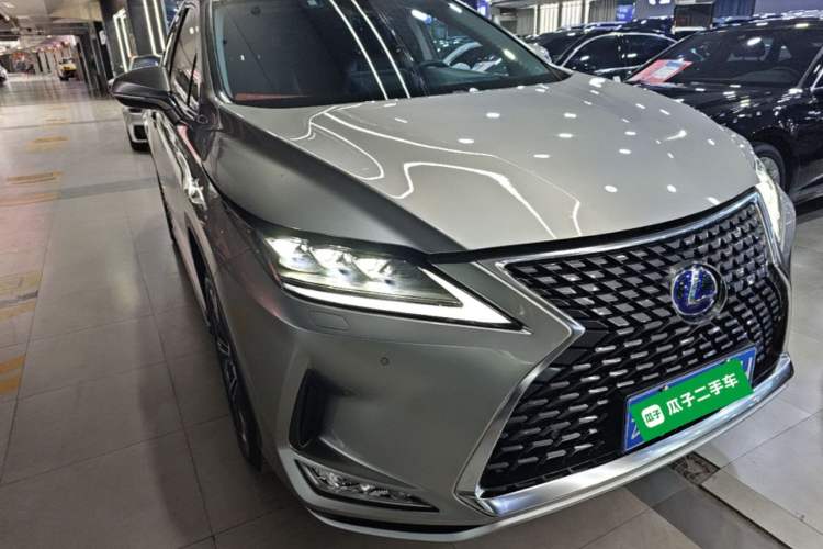 Used Lexus RX 2020 Revised Version 450h Four-Wheel Drive Elegant Edition Front Right 45 Deg