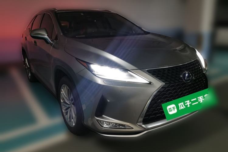 Used Lexus RX 2020 Revised Version 450hL Four-Wheel Drive Elegant Edition 7 Seats Front Right 45 Deg