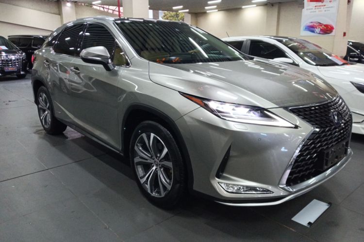 Used Lexus RX 2020 450h Four-Wheel Drive Luxury Edition China VI Standard Front Right 45 Deg