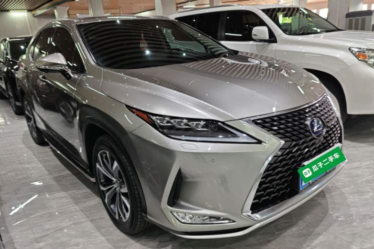 Used Lexus RX 2020 Revised Version 450h Four-Wheel Drive Elegant Edition Front Right 45 Deg