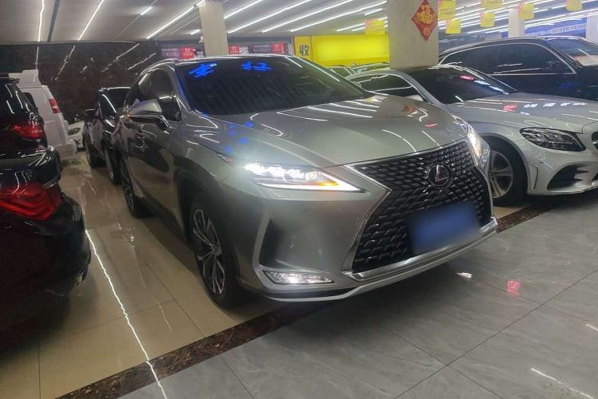 Used Lexus RX 2020 Revised Version 450h Four-Wheel Drive Elegant Edition Front Right 45 Deg