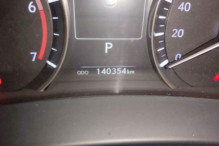 Used Lexus RX 2020 Facelifted 300 4x4 Elegant Edition Odometer Close Up