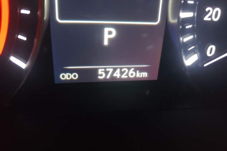 Used Lexus RX 2020 Facelifted 300 4x4 Elegant Edition Odometer Close Up