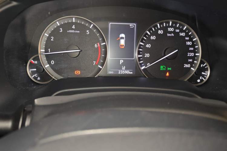Used Lexus RX 2020 Revised Version 300 Two-Wheel Drive Comfort Edition Odometer Close Up