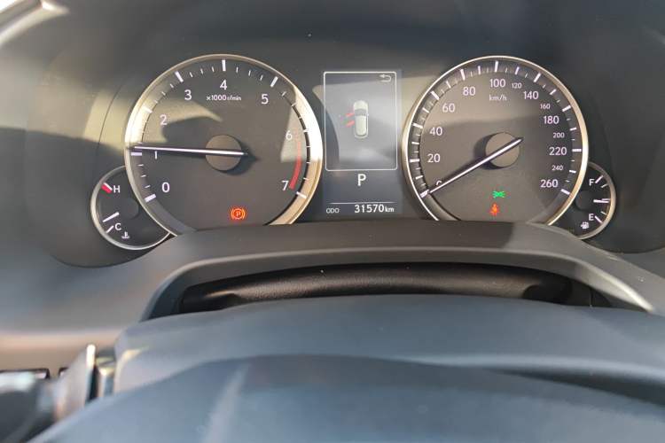 Used Lexus RX 2020 300 4x4 Elegant Edition China VI Odometer Close Up