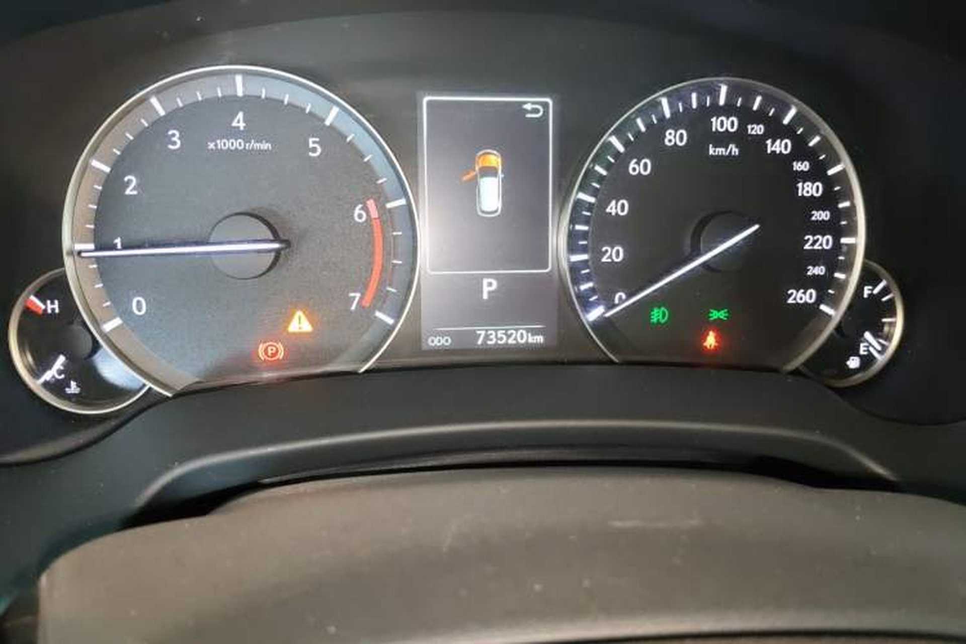 Used Lexus RX 2020 300 Two-Wheel Drive Elite Edition China VI Standard Odometer Close Up