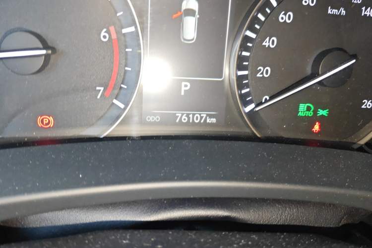 Used Lexus RX 2020 Facelifted 300 4x4 Elegant Edition Odometer Close Up