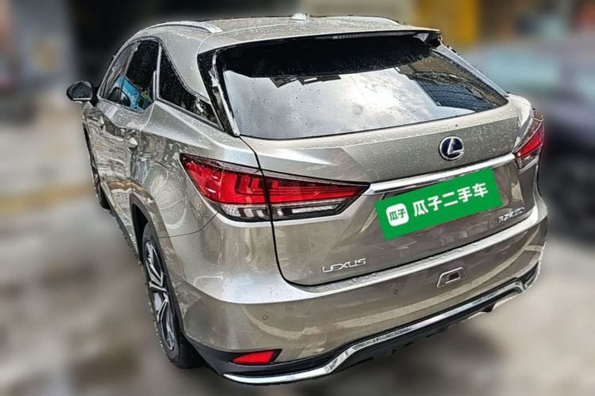 Used Lexus RX 2020 Revised Version 450h Four-Wheel Drive Elegant Edition Rear Left 45 Deg