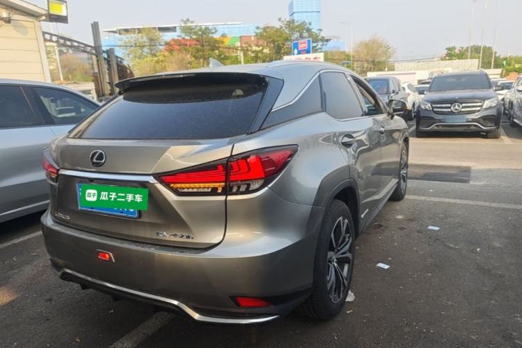 Used Lexus RX 2020 450h Four-Wheel Drive Elegant Edition China VI Standard Rear Right 45 Deg