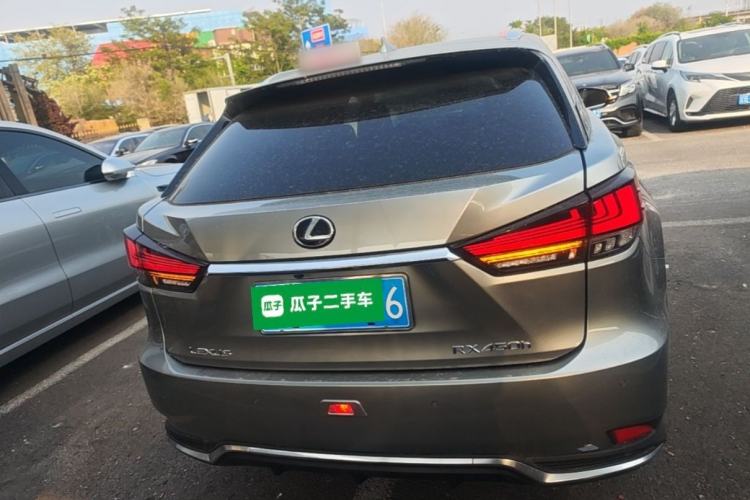 Used Lexus RX 2020 450h Four-Wheel Drive Elegant Edition China VI Standard Rear