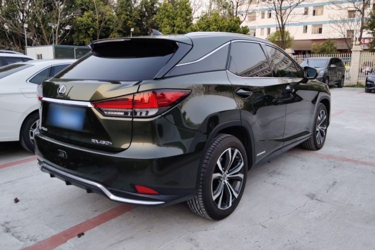 Used Lexus RX 2020 Revised Version 450h Four-Wheel Drive Elegant Edition Rear Right 45 Deg