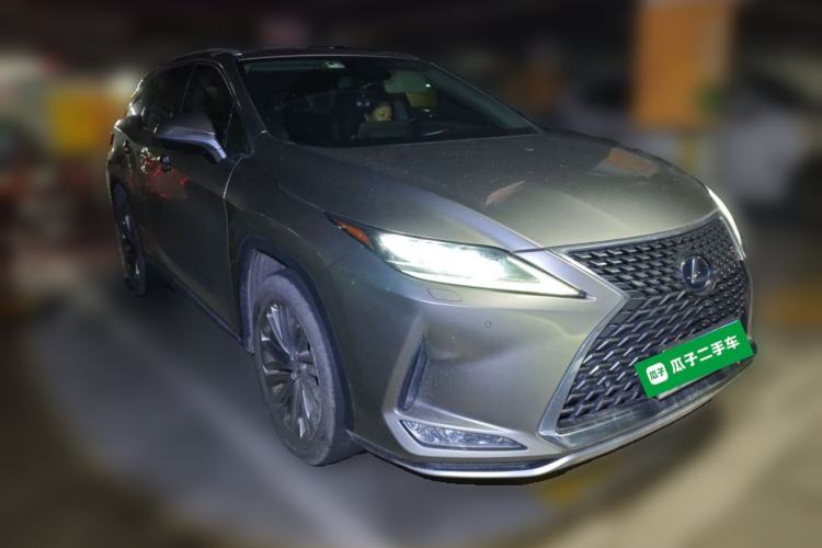 Used Lexus RX 2020 Revised Version 450hL Four-Wheel Drive Elegant Edition 7 Seats Front Right 45 Deg