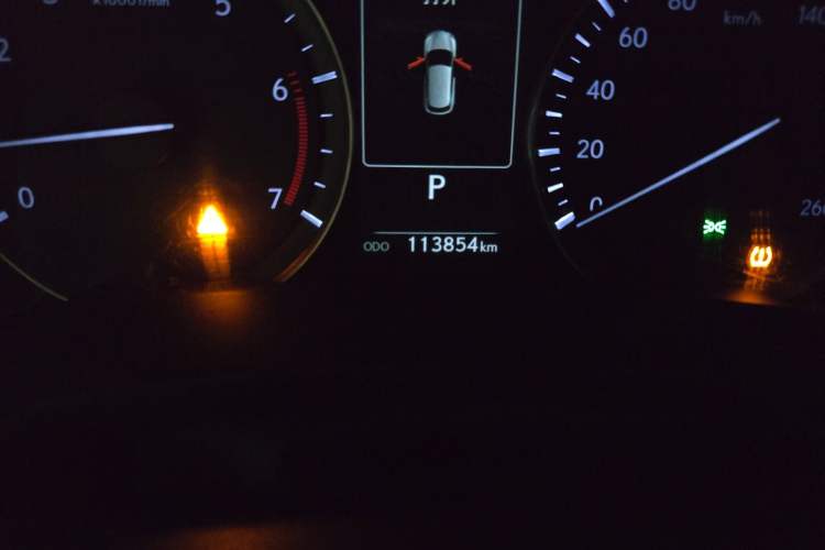 Used Lexus RX 2020 Facelifted 300 4x4 Elegant Edition Odometer Close Up