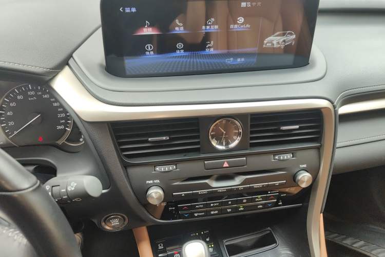 Used Lexus RX 2020 Facelifted 300 4x4 Elegant Edition Audio And AC Panel