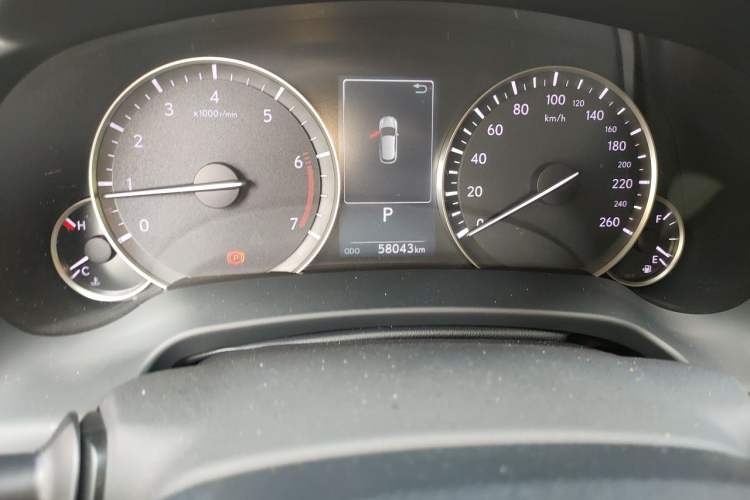 Used Lexus RX 2020 300 4x4 Elegant Edition China VI Odometer Close Up