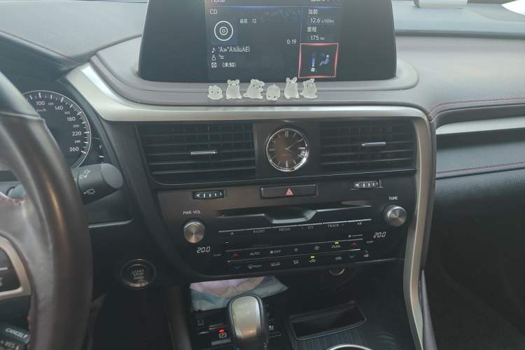 Used Lexus RX 2020 Facelifted 300 4x4 Elegant Edition Audio And AC Panel