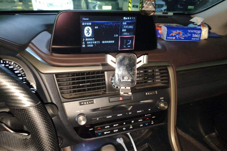 Used Lexus RX 2020 Facelifted 300 4x4 Elegant Edition Audio And AC Panel