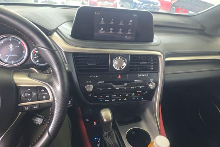 Used Lexus RX 2020 Revised Version 300 Four-Wheel Drive F SPORT Audio And AC Panel
