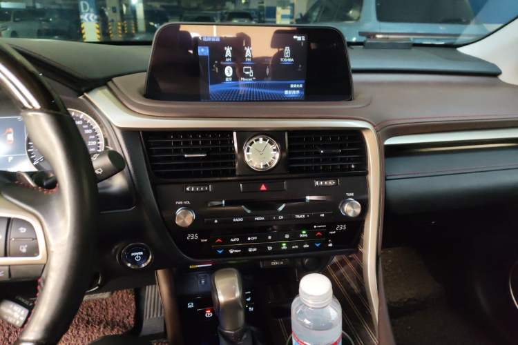 Used Lexus RX 2020 450h Four-Wheel Drive Luxury Edition China VI Standard Audio And AC Panel