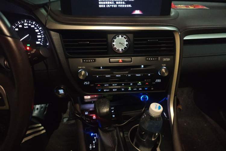Used Lexus RX 2020 Facelifted 300 4x4 Elegant Edition Audio And AC Panel