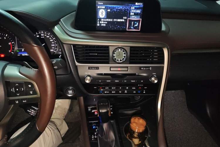 Used Lexus RX 2020 Facelifted 300 4x4 Elegant Edition Audio And AC Panel